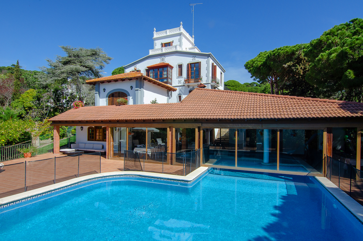 Preciosa Villa con vistas al mar en Sant Andreu de Llavaneras (Barcelona), foto 12.